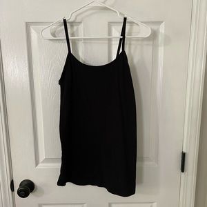 Black Motherhood maternity tank top, size small